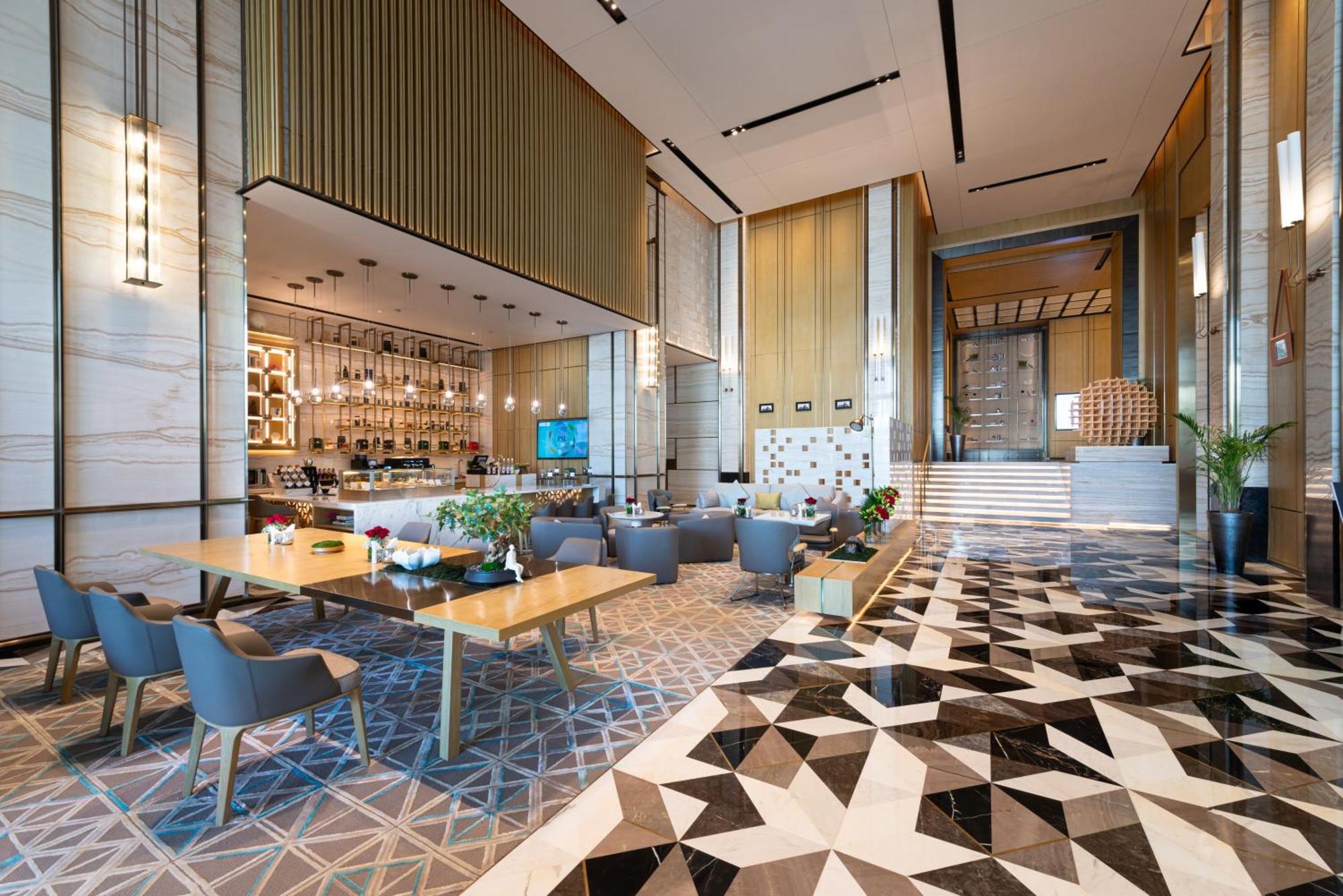 Narcissus The Royal Hotel الرياض المظهر الخارجي الصورة The lobby of the hotel